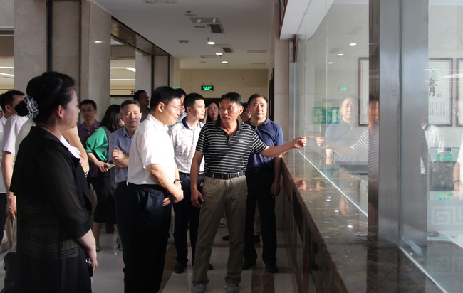 省卫计委副主任金维加一行来我院开展《安徽省中医药条例》立法调研活动(图3)